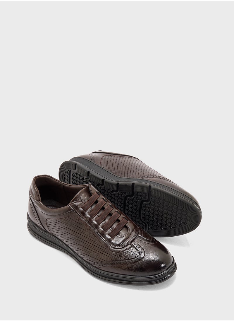 Robert Wood Casual Wing Cap Slip Ons  - Image 3