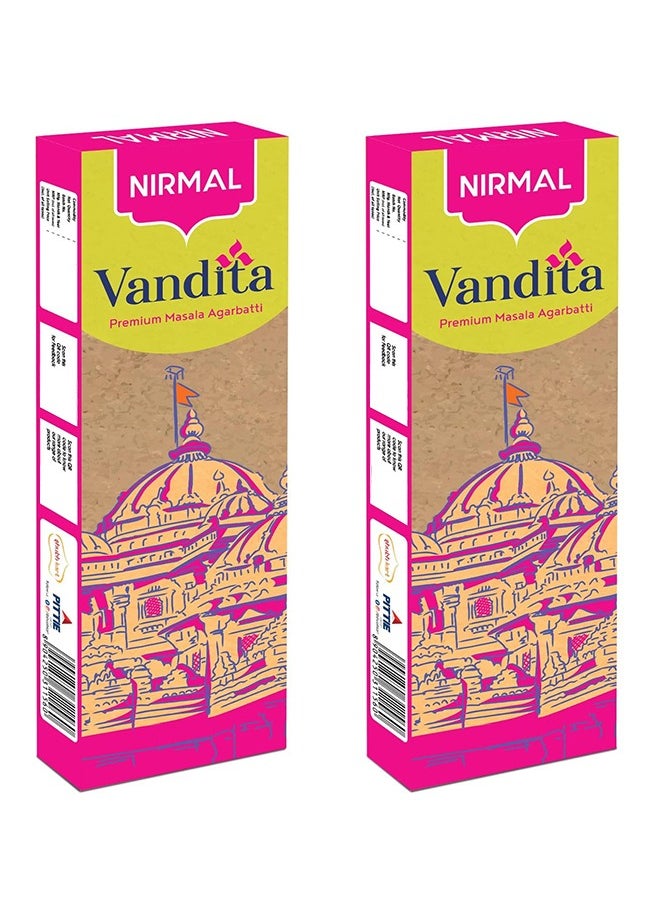 Nirmal Vandita Premium Fragrance Agarbatti (Pack of 2) 140 Incense Sticks  - Image 5