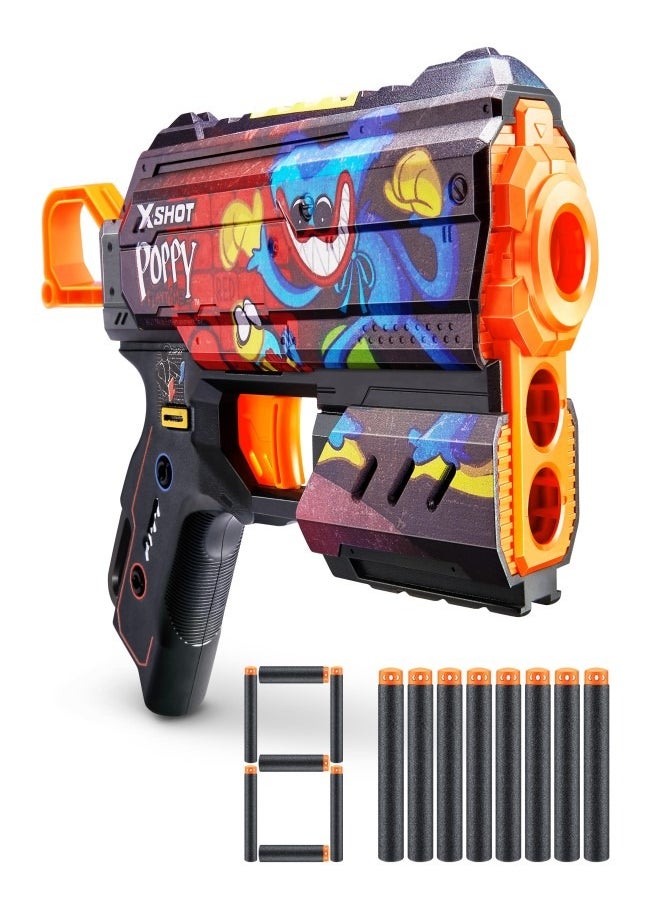 Zuru X-Shot X-SHOT- Skins Flux (8 Darts) Poppy Playtime S1_Toony  - Image 2