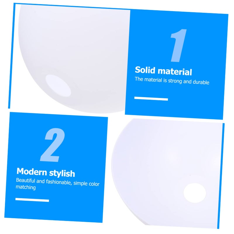 Mushroom Lamp Shade Set Of 2 Softens Light For Cozy Home Decor Living Room Bedroom Office - Image 3
