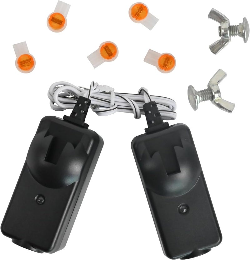 Delixike 41A5034 Safety Sensor Kit,Fits for liftmaster Chamberlain, Sears Craftsman Garage Door Opener Made After 1997. Garage Door Sensor Replacement 2610459 041A5034 - Image 1