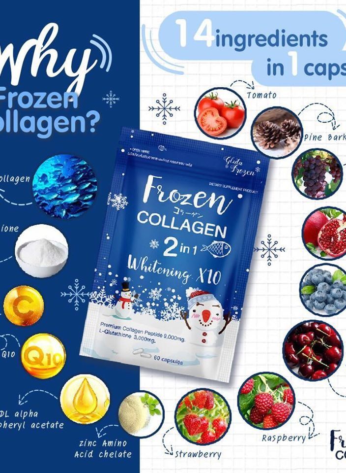 Frozen Collagen Frozen Collagen 60 Capsules - Image 1