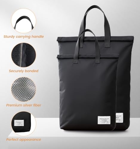 KLASLAV Faraday Bags with Handle,Anti-Tracking Faraday Bag Laptops & Tablets - Image 5