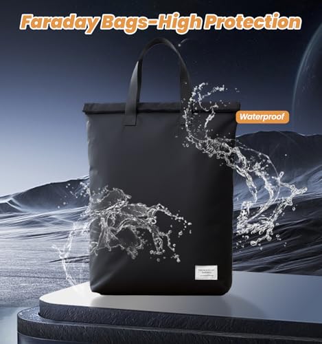 KLASLAV Faraday Bags with Handle,Anti-Tracking Faraday Bag Laptops & Tablets - Image 4