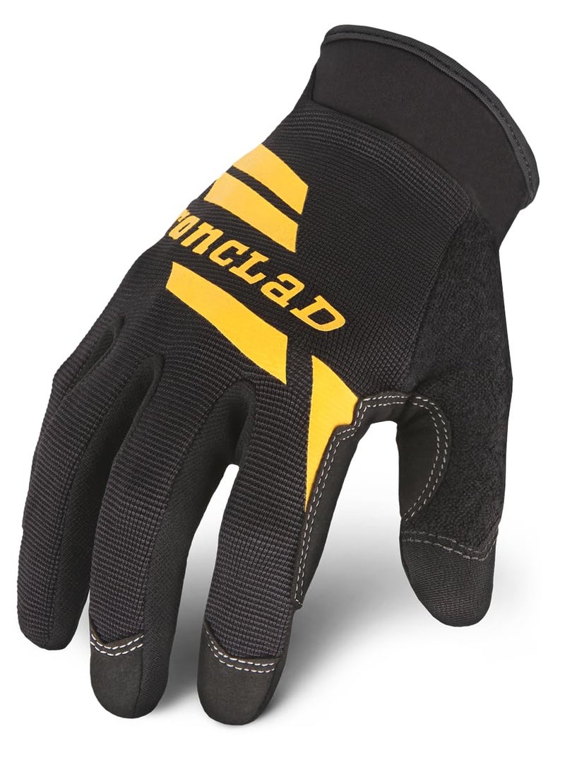 Ironclad WCG-04-L Workcrew Mechanic Gloves, Large, Black - Image 3