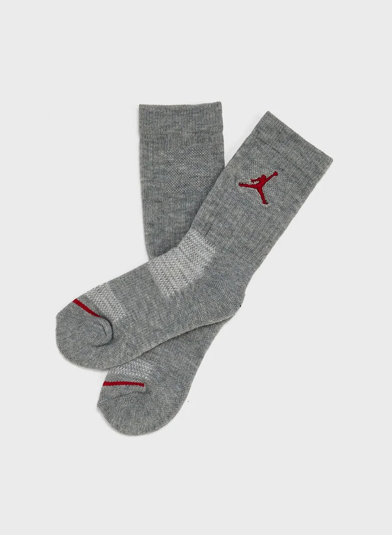 Jordan Multicolor Kids 3-Pack Air Jordan Jumpman Crew Socks  | Best Price UAE