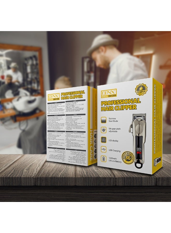 DENX/DX1355 Professional Hair Clipper - Image 3