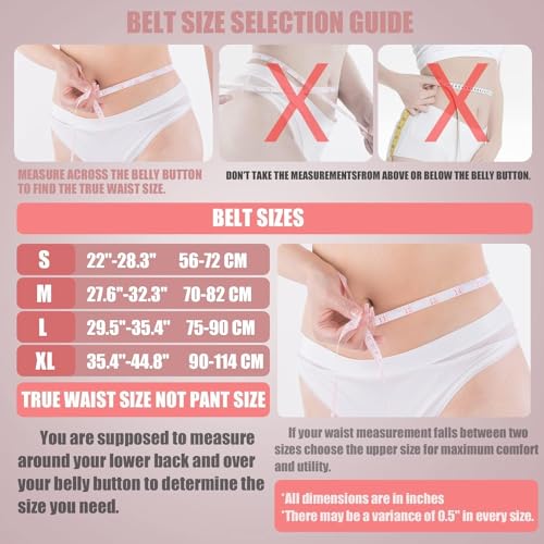 Jaffick Weight Lifting Belt For Ladies (4" Wide) - 100% Pink Leather Gym Belts Lower Waist Back Support For Women Men Fitness Squat Deadlift Heavy Duty Cross Training Gym Powerlifting Workout - Image 2