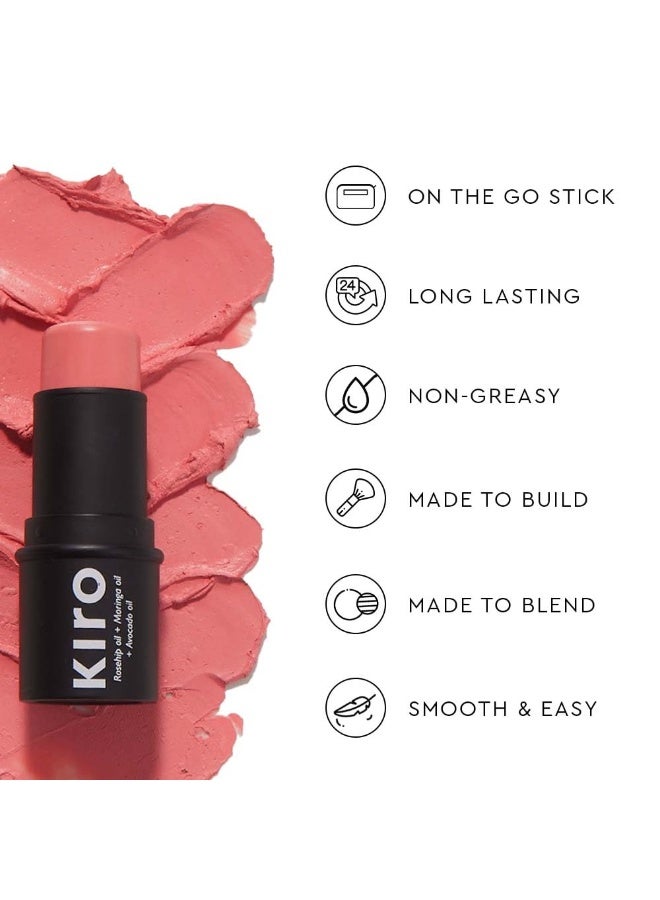 Kiro Wonder Wand Multi-Stick – Apricot Crush, 7.5g | 3-in-1 Stick - Blush, Eyeshadow & Lip Tint | Creamy, Weightless & Long-Lasting | Infused with Rosehip, Avocado & Moringa Oil - Image 3