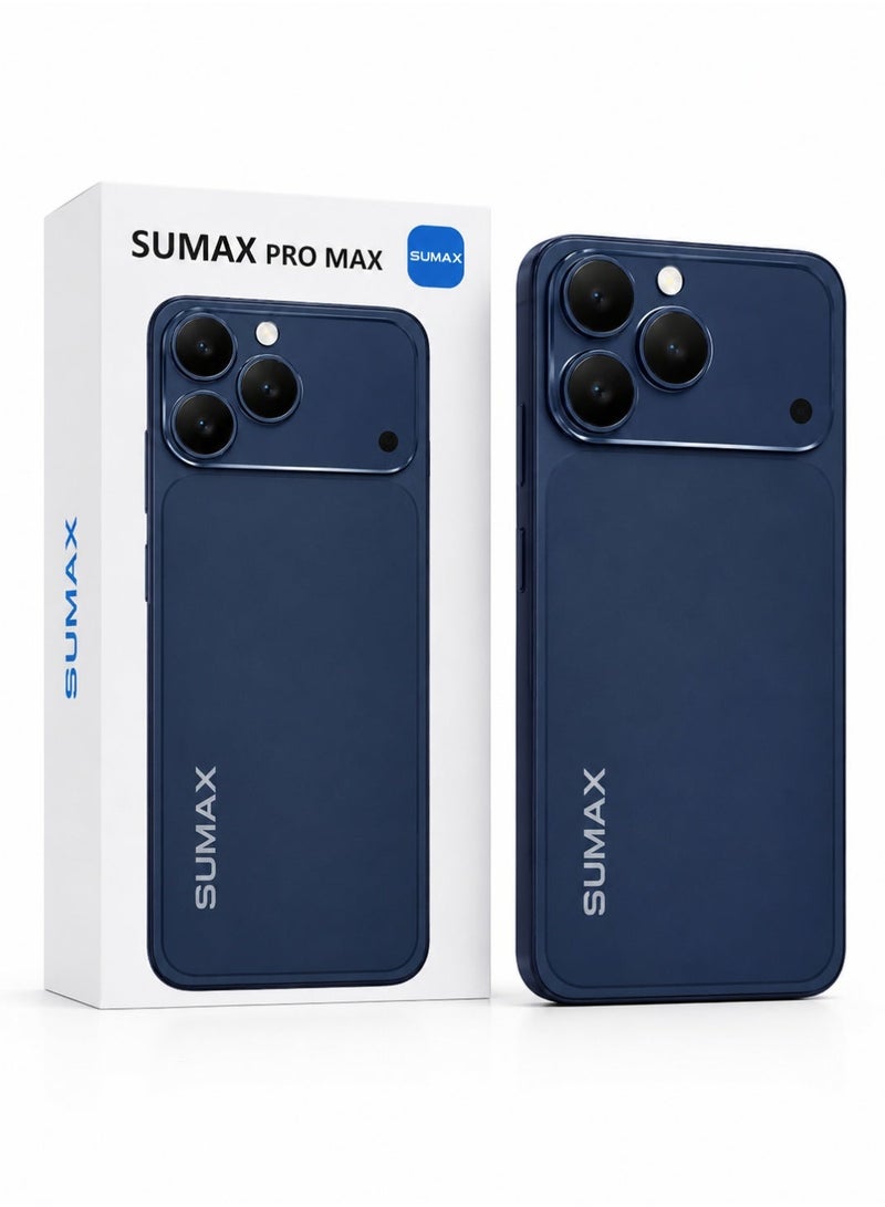 Sumax 17 Pro Max 5G Smartphone | 24GB RAM + 1TB ROM, HD+ Display, 30MP Triple AI Camera, 5000mAh Battery, Ultra-Slim Design (Blue) - Image 1