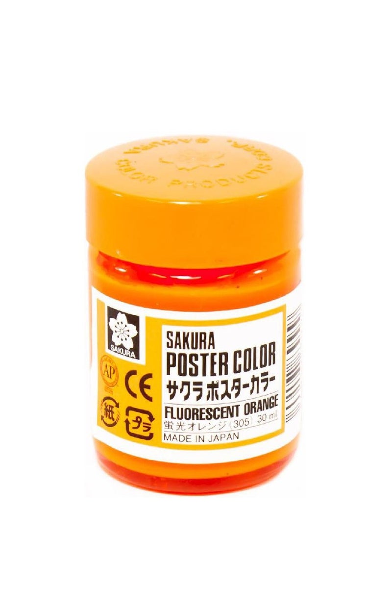 Poster Color Fluorescent Orange 30.00 ml