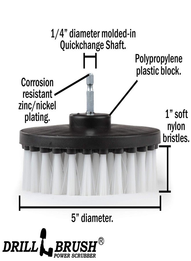 Drillbrush Drill Powered Upholstery Scrub Brush - Image 4