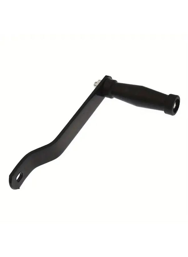 Black Heavy Duty Hand Crank Winch 1200 Lb Capacity for Boat Trailer ATV - Image 3