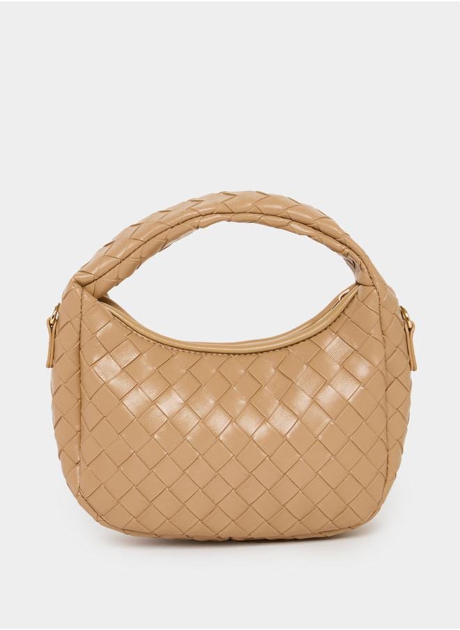 Styli Braided Design Handbag with Adjustable Strap  - Image 4