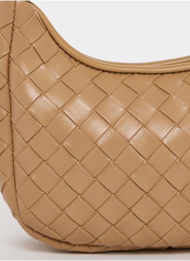 Styli Braided Design Handbag with Adjustable Strap  - Image 5