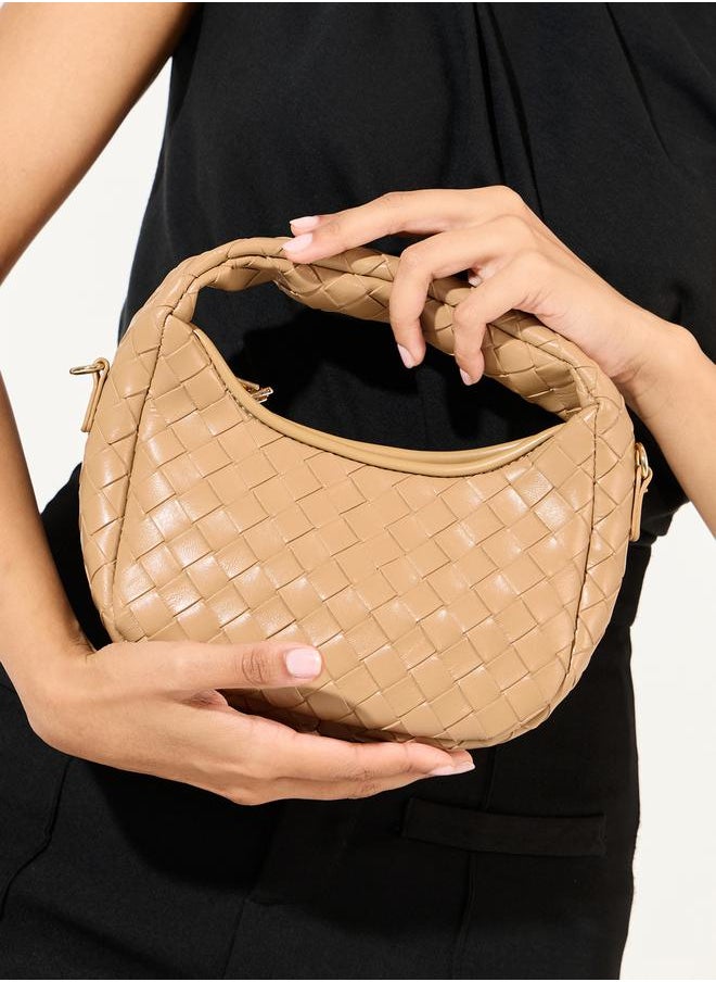 Styli Braided Design Handbag with Adjustable Strap  - Image 2