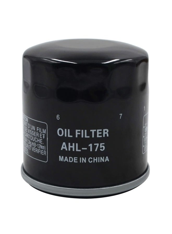 AHL 175 Oil Filter for Indian Chief Classic 2014-2018,Chief Dark Horse 2016-2019,Chief Vintage 2015-2019,Chieftain Classic 2018-2019,Chieftain 2014 2015 2016 2017 2018(1Pack) - Image 1