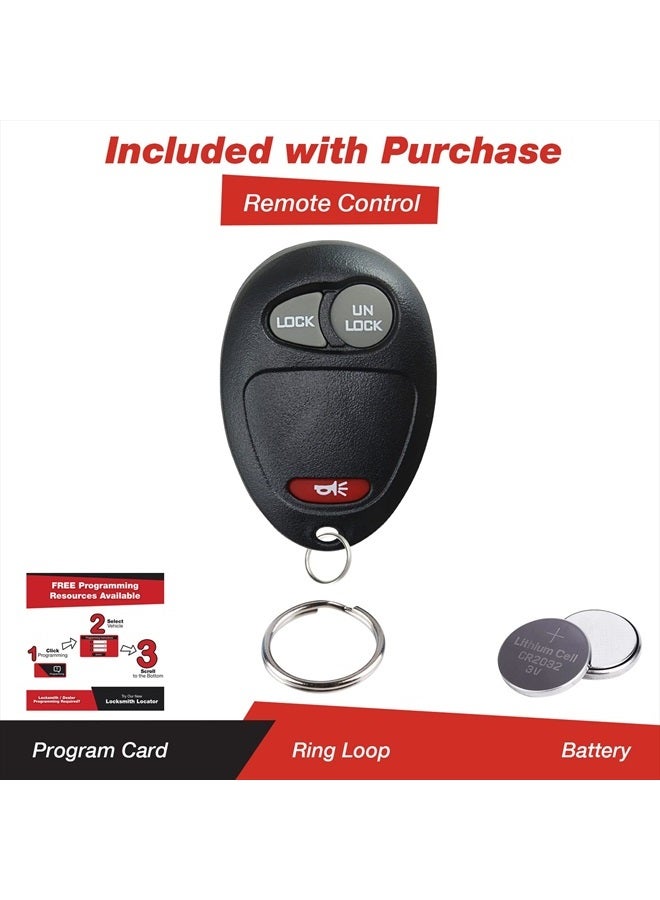 KeylessOption Keyless Entry Remote Car Key Fob for Venture Canyon Hummer H3 Colorado L2C0007T - Image 2