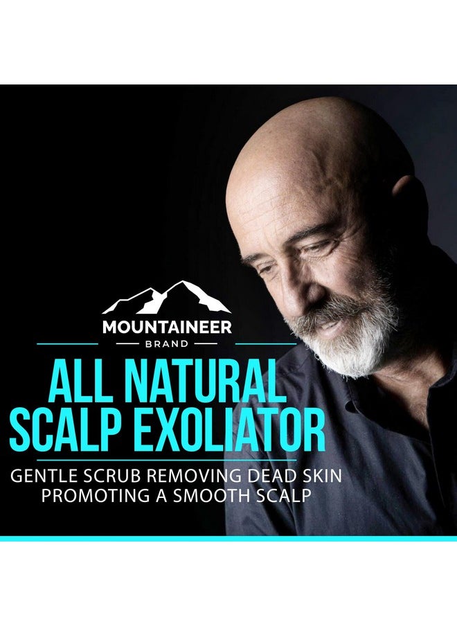 mountaineer brand Mountaineer Brand Bald Head Care For Men Exfoliate (4Oz) And Cleanse Shampoo (4Oz) All Natural Exfoliating Scalp And Face Scrub Moisturizing And Hydrating Shaving Soap And Wash  - Image 2