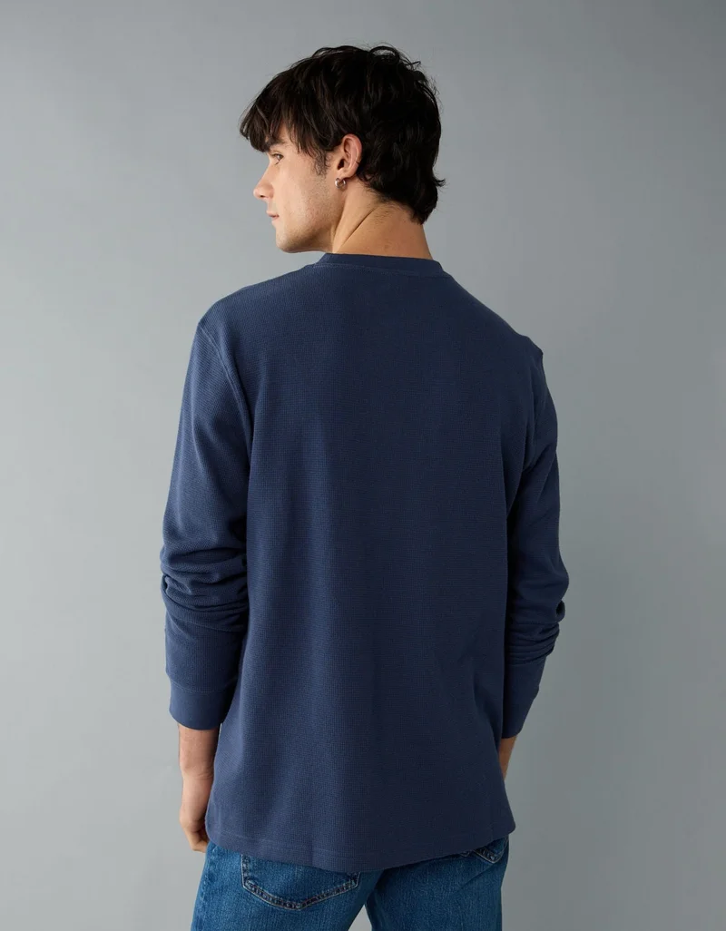 American Eagle AE Long Sleeve Thermal T-Shirt