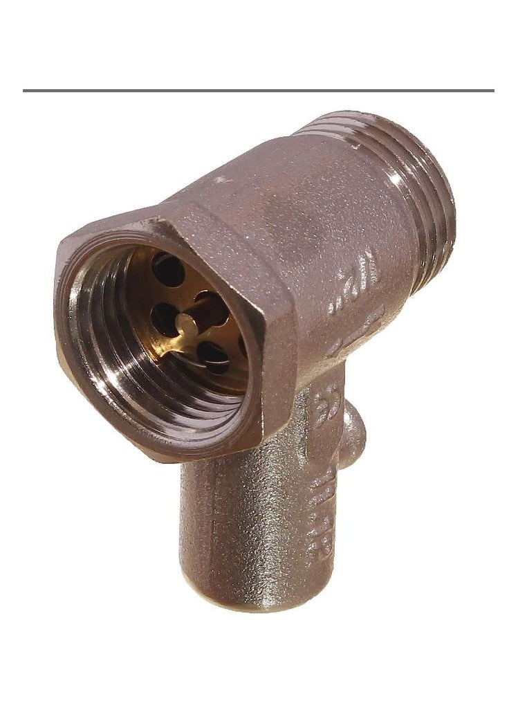 100% Professional choice Water heater installation kit consisting of 2 60 cm connections + 2 valves + check valve + Teflon + heater screw  - Image 3