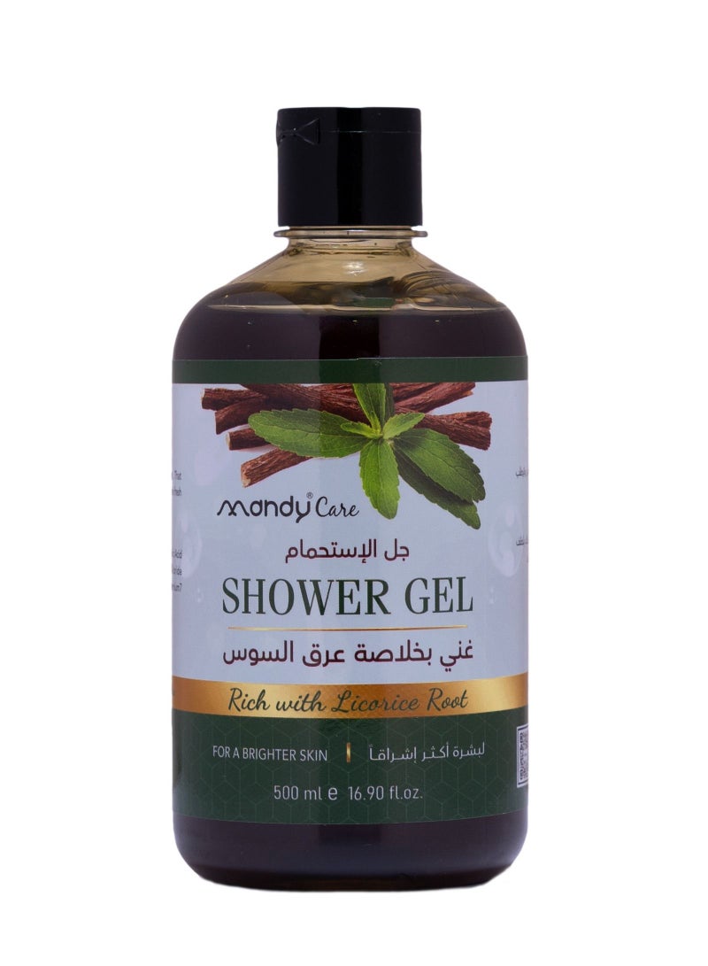 Shower Gel Rich With Licorice Root 500ml