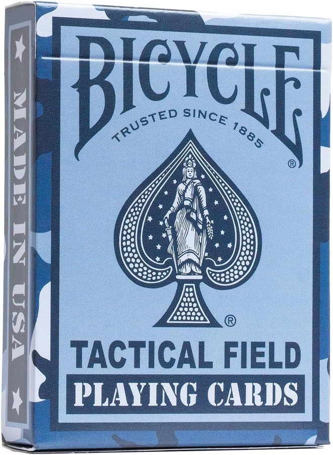 Bicycle Tactical Field Playing Cards, 1 Deck, Navy Blue or Special Ops Black (Colors May Vary) - Image 1