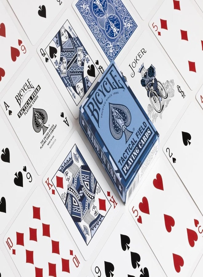Bicycle Tactical Field Playing Cards, 1 Deck, Navy Blue or Special Ops Black (Colors May Vary) - Image 2