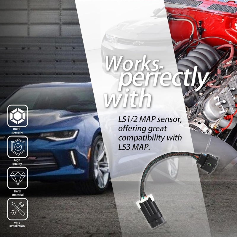 XTPTFABS 558-416 LS Main Harness Fuel Injection Wiring Harness Adapter - Image 5