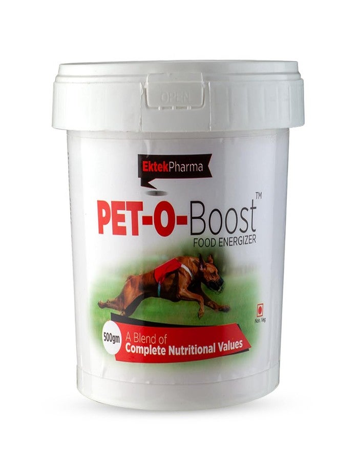مسحوق مكمل غذائي Pet-O-Boost لزيادة الطاقة الغذائية للحيوانات الأليفة - 250 جم - إيكتيك جلوبال - Image 1