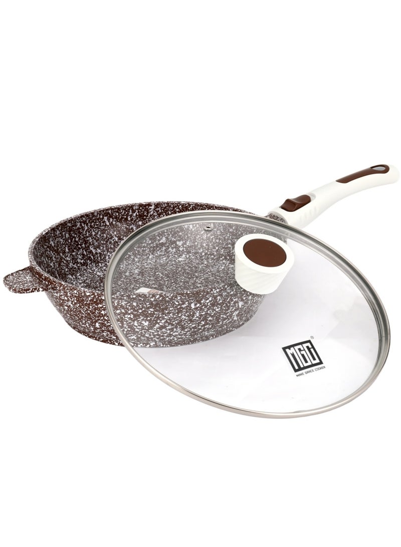 MGC Frying Pannon-stick Pan Custom Frying Pan House hold Fried Egg Steak Non-stick Frying Pan House Hold Induction Cooker Universal - Image 2