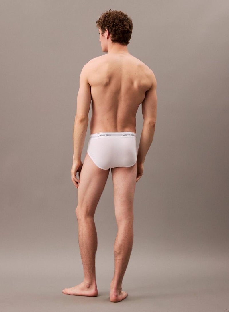 CALVIN KLEIN 3 Pack Briefs - Icon Cotton Stretch  - Image 4