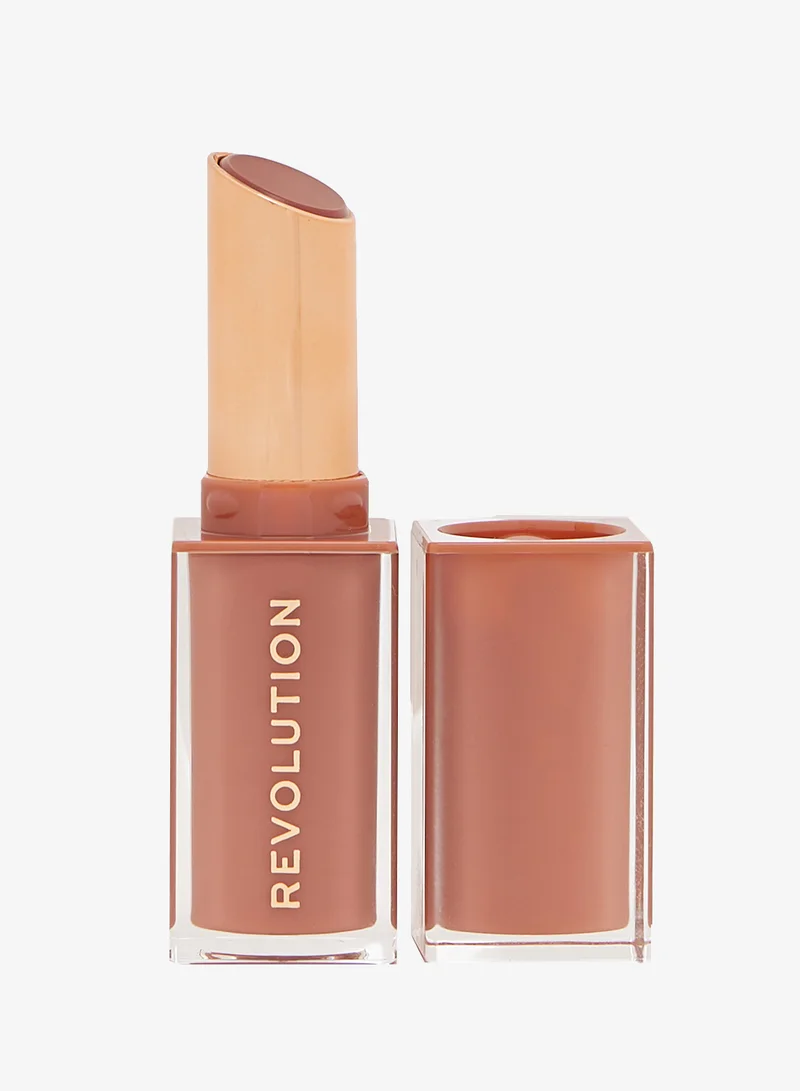 Revolution  Revolution Pout Shine Glossy Lipstick Blushed Pink for Women | Best Price UAE
