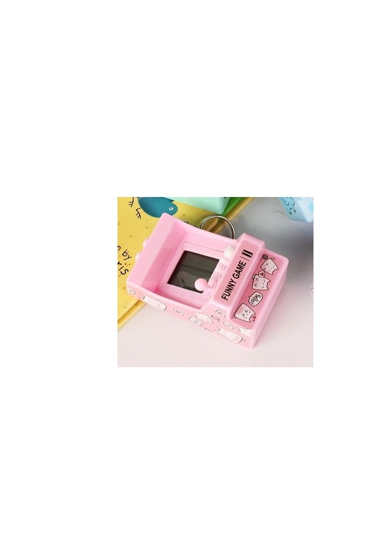 1pc Retro Mini Electronic Game Machine Pendant Keychain For Men, Creative Gifts For Men  - Image 3