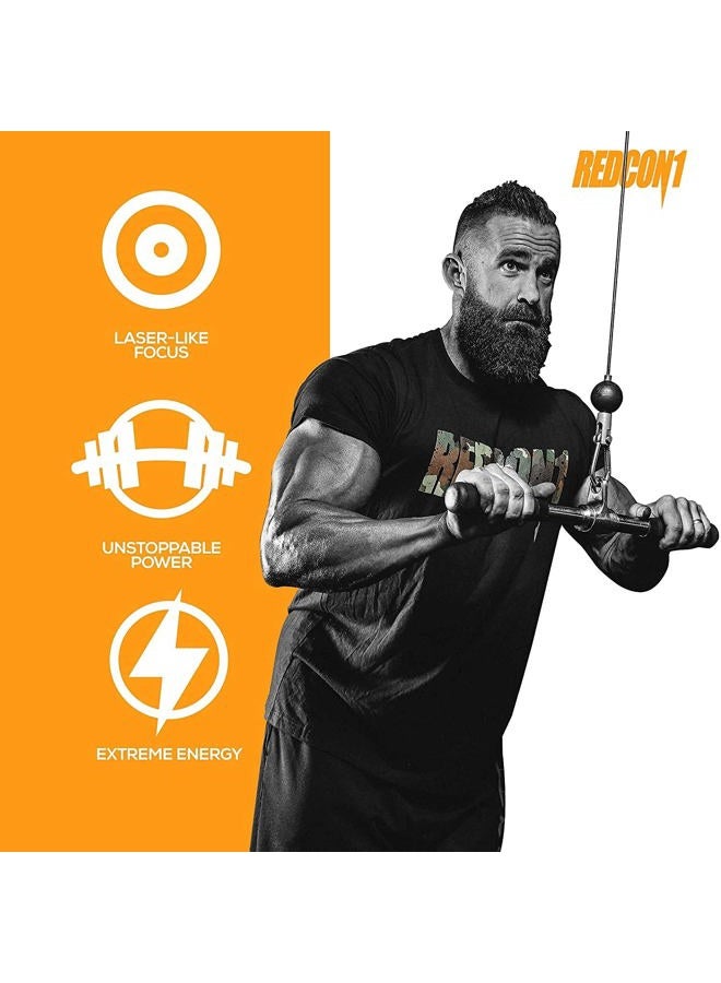 REDCON1 توتال وور جاهز للشرب قبل التمرين - صيغة RTD صديقة للكيتو تعزز القدرة على التحمل - مشروب قبل التمرين بالأحماض الأمينية + ماليت السيترولين للرجال والنساء (طعم البرتقال، 12 حصة) - Image 4