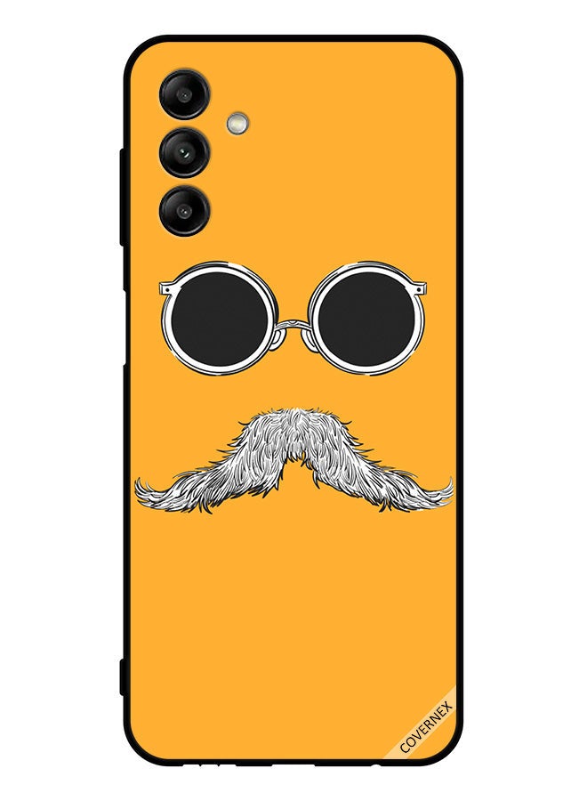 Covernex Protective Case Cover For Samsung Galaxy A04s Glasses And Mustache Art - Image 1