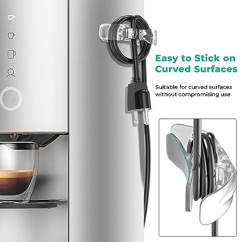 REIKOT Upgraded Cord Organizer | Organization and Storage for Kitchen Appliances,Cord Keeper,Cord Wrapper,Cord Holder for Air Fryer,Coffee Maker,Blender,Toaster,Table Lamps Cord,5Pcs - Image 5