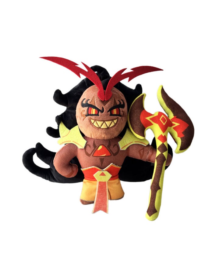 Shadow Milk Cookie Plush Cookie Game Peripheral Cute Girl Plush Toy-Color:Big Ax Boy 25cm190g-Height:As Shown In The Picture - Image 1