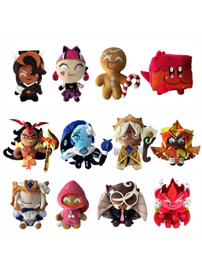 Shadow Milk Cookie Plush Cookie Game Peripheral Cute Girl Plush Toy-Color:Big Ax Boy 25cm190g-Height:As Shown In The Picture - Image 2