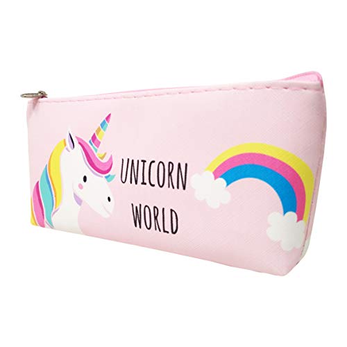 PARTEET Unicorn & Space Theme Multipurpose Pouch for Kids (Assorted Color) - Image 1