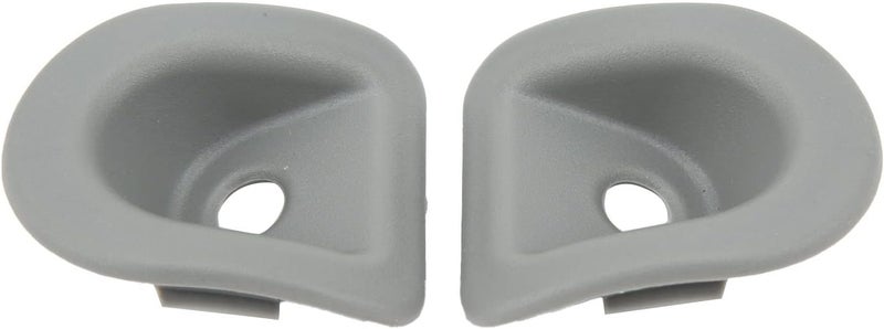 woobles 2 Pcs Left Driver Door Panel Trim 7R3Z 63220A51 AC Door Lock Knob Grommet Door Trim Panel Bezels Replacement for Mustang 2006\u20112014 (Grey) Gray - Image 1