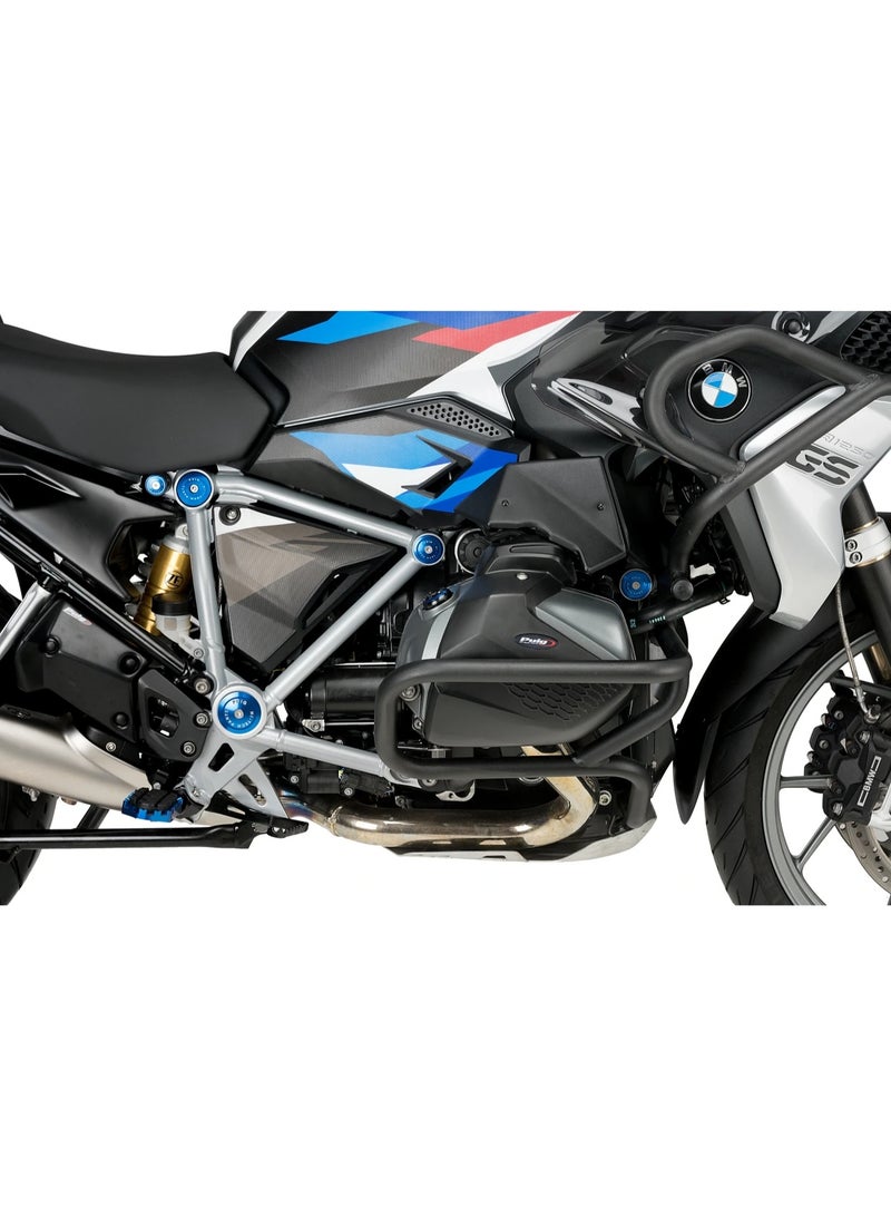 Puig Aluminum Chassis Plug – BMW R1250 GS / HP/Adv/R – Black - Image 2