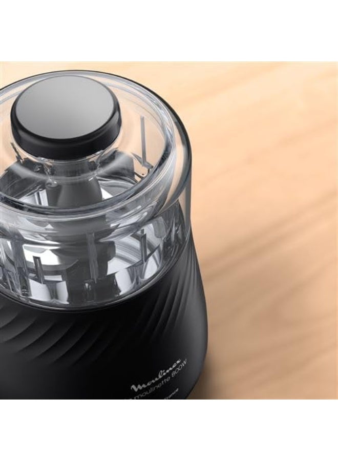 Moulinex La Moulinette Eco Respect DP712825 1000 W Black Chopper 500 ml 1000 W DP712825 BLACK - Image 5