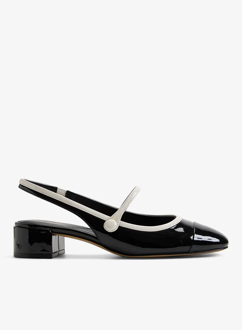Aldo Aggie Slingback Heeled Pumps