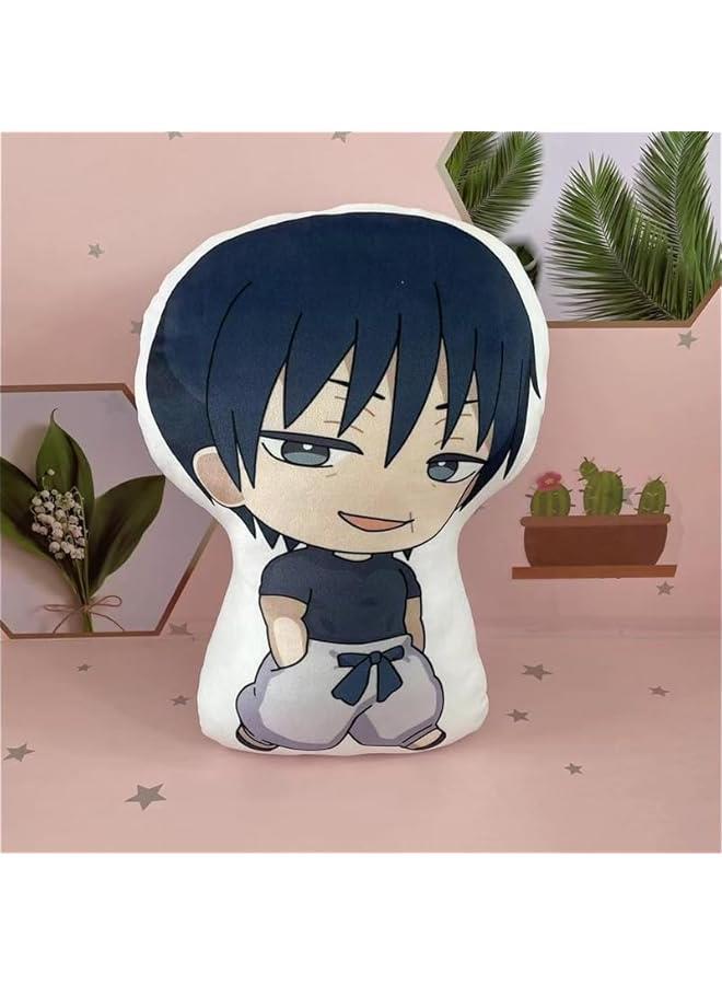 JJK Plush Figure Fushiguro Toji Throw Pillow 45cm Anime Soft Figure JJK Hug Pillow Cushion Home Sofa Decoration Collectible Gifts for Fans  - Image 2