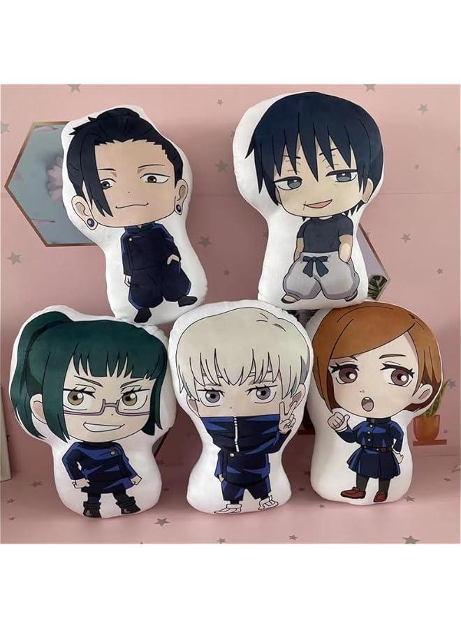 JJK Plush Figure Fushiguro Toji Throw Pillow 45cm Anime Soft Figure JJK Hug Pillow Cushion Home Sofa Decoration Collectible Gifts for Fans  - Image 4
