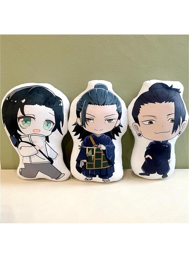 JJK Plush Figure Fushiguro Toji Throw Pillow 45cm Anime Soft Figure JJK Hug Pillow Cushion Home Sofa Decoration Collectible Gifts for Fans  - Image 3