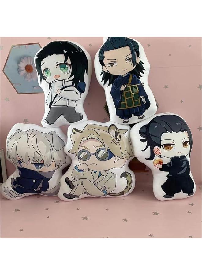 JJK Plush Figure Fushiguro Toji Throw Pillow 45cm Anime Soft Figure JJK Hug Pillow Cushion Home Sofa Decoration Collectible Gifts for Fans  - Image 5