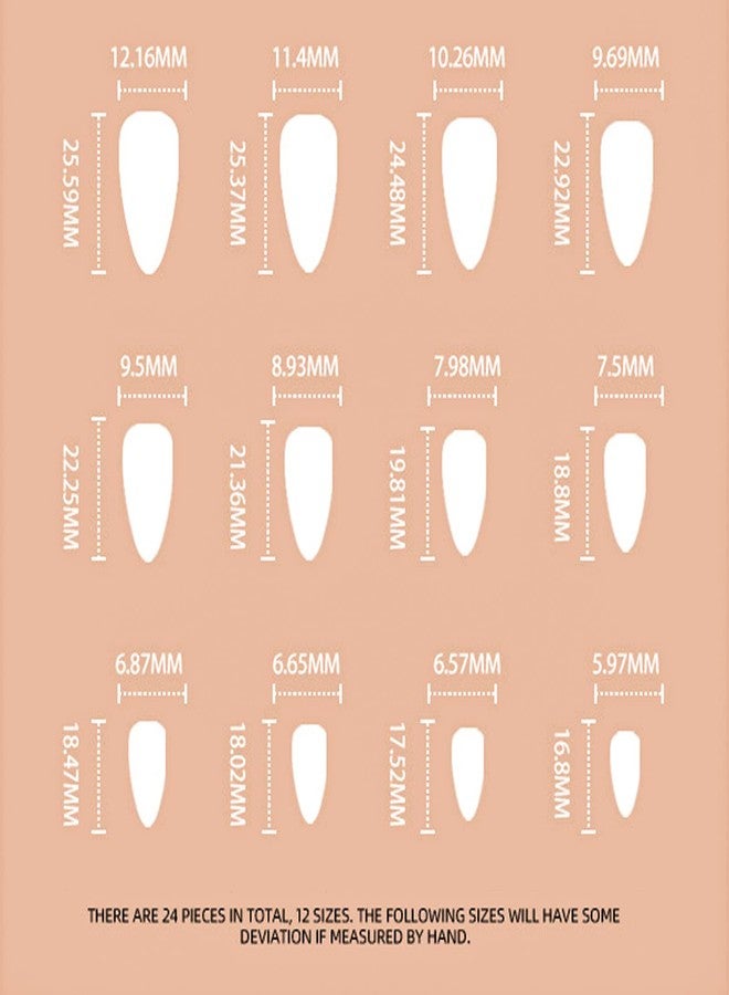 FFZDENA 2 Set Nail Press ons, Fake Nails, Short Square Press on Nails Girls Nude Fake Nails with Small Flowers Cute and Sweet Design, Artificial False Nails Press On Stick On Nails for Women - Image 4