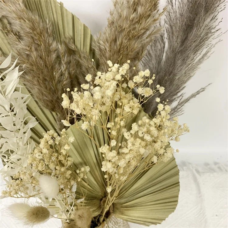 Bluejw QSLH-V024 Handmade Mini Dried Flower Bouquet – Preserved Dried Flowers & Natural Dried Plants for Vase Decoration, Long-Lasting Home & Wedding Decor - Image 3
